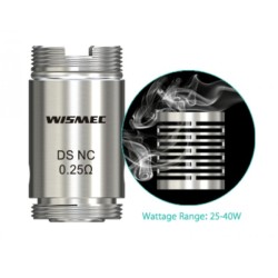 Résistance DS Dual et NotchCoil 0,25 ohm - Wismec